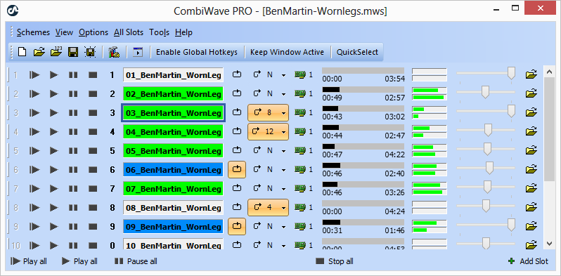 CombiWave Screenshot